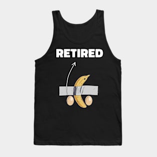 Funny Vasectomy Surgery Retired Cartoon Tank Top